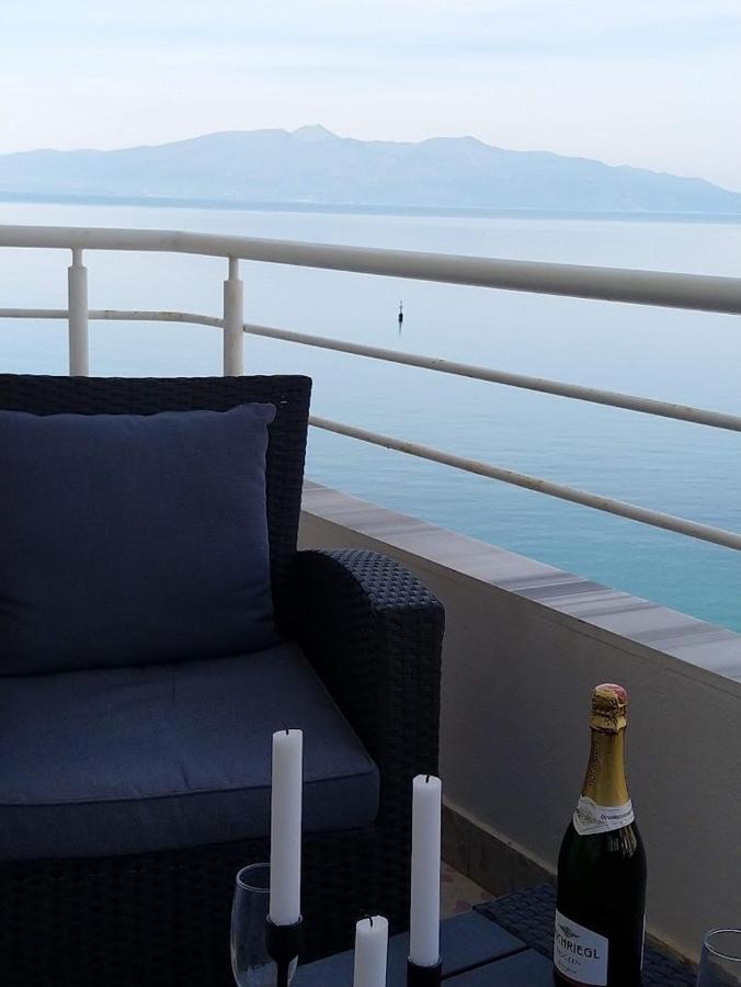 Amazing Sea City View Apartment Sarande Exterior photo